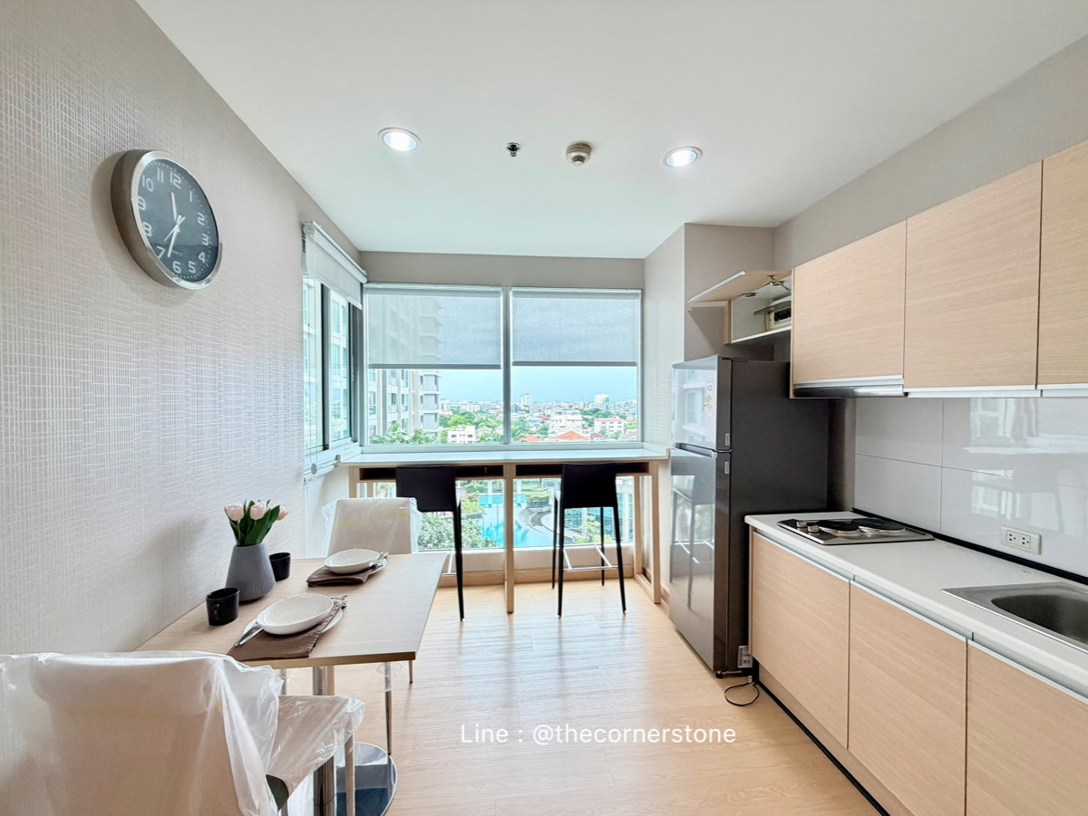 picture Ready to move in "𝐑𝐡𝐲𝐭𝐡𝐦 𝐑𝐚𝐭𝐜𝐡𝐚𝐝𝐚“  1 Bed  Size 46 Sq.m. Near MRT-Ratchadapisek - 12/20