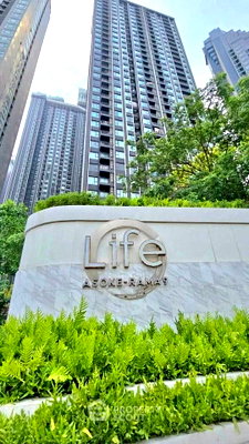 Condos for rent : Well-Priced 1-BR 32 Sqm Condo At Life Asoke - Rama 9, MRT Phra Ram 9 (ID 3144017)