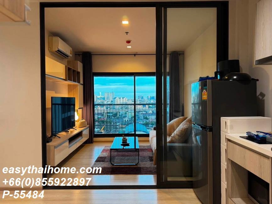 รูป P-55484 ไลฟ์ สุขุมวิท 48🔥✨คอนโดให้เช่า 1 ห้องนอน ชั้นสูง วิวเมือง เฟอร์นิเจอร์ครบ พร้อมเครื่องซักผ้า ใกล้ BTS พระโขนง พร้อมเข้าอยู่ ✨ - รูปที่ 6/6