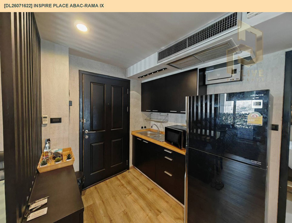 รูป DL26071622 ให้เช่าคอนโด อินสไปร์ เพลส เอแบค พระราม 9 (Inspire Place ABAC-Rama IX) ใกล้ - พร้อมเข้าอยู่ โทรด่วน 0653619502 LineID @952jdxxk - รูปที่ 2/6