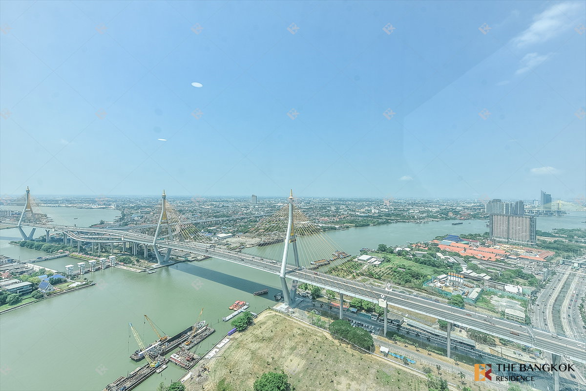 รูป 🌊 Iconic Riverfront Living at The Pano - Panoramic Chao Phraya Views near Bts Chong Nonsi - รูปที่ 4/18