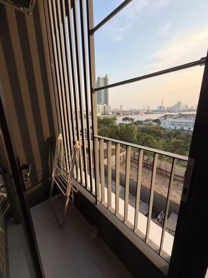 รูป 🌳🌳For rent Chapter Charoennakhon–Riverside condo 🌳🌳 ห้องสวย พร้อมอยู่ แต่งสวย จัดเต็ม มีหลายห้องให้เลือกชม ID LINE : @190evxgl - รูปที่ 9/11