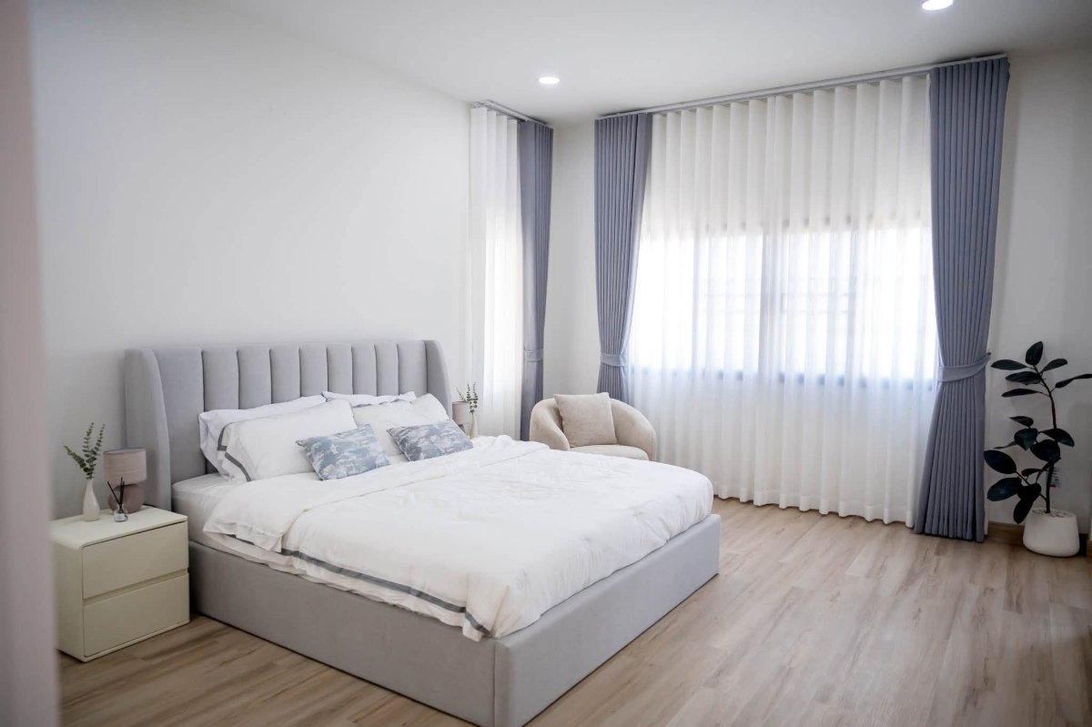 รูป 🏡 ขายด่วน! บ้านใหม่ พร้อมเฟอร์นิเจอร์ ฟรีค่าโอน โครงการกุลพันธ์ 9 หางดง 📞 063-664-9056 - รูปที่ 3/25