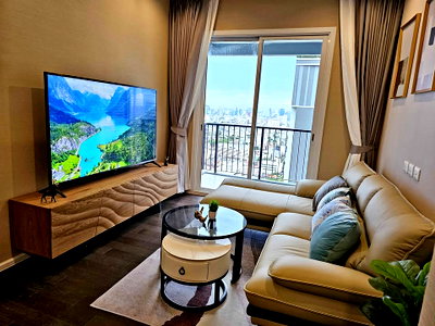 คอนโดให้เช่า : ให้เช่าห้องใหม่เอี่ยม 2 นอน 2 น้ำ 57 ตรม.The Saint residences ห้าแยกลาดพร้าว ราคา 32,000 บ/ด โทรฯ 065230364   ไลน์ไอดี: jeabnwcd_3