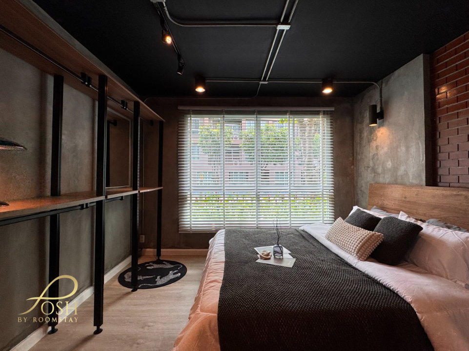 รูป ยินดีรับเอเจ้น dCondo Creek ดีคอนโดครีก กะทู้ รีโนเวทใหม่ในสไตล์ Industrial x mid century modern วิวสระว่ายน้ำ - รูปที่ 17/28