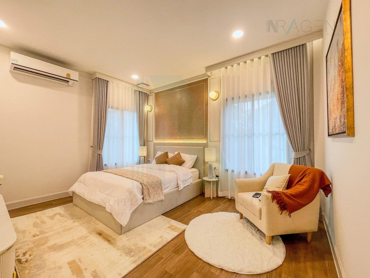 รูป 📌 ให้เช่าบ้านเดี่ยว 2 ชั้น นันทวัน พระราม9-กรุงเทพกรีฑาตัดใหม่ 4 ห้องนอน 6 ห้องน้ำ - รูปที่ 6/8