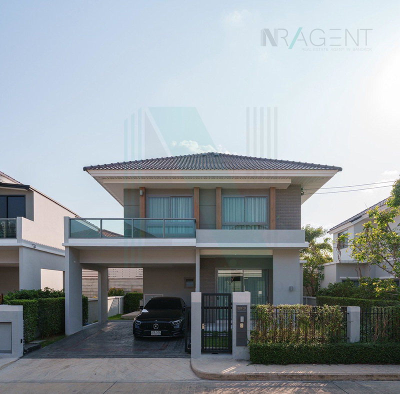 ขายบ้านเดี่ยว : 📌 ขายบ้านเดี่ยว โครงการ เพอร์เฟค เพลส สุขุมวิท 77 - สุวรรณภูมิ 2 ชั้น 4 ห้องนอน 3 ห้องน้ำ