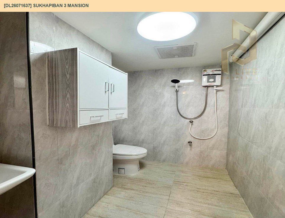 รูป DL26071637 ให้เช่าคอนโด สุขาภิบาล 3 แมนชั่น (Sukhapiban 3 Mansion) ใกล้ - พร้อมเข้าอยู่ โทรด่วน 0614453194 LineID @952jdxxk - รูปที่ 6/6