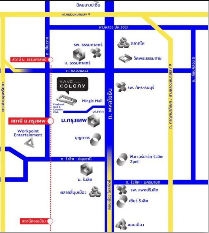 รูป ให้เช่าคอนโด Kave Town Colony ห้องเลขที่ 819 ชั้น8 อาคาร C ห้องสตูดิโอ ห้องมี 1 ห้องนอน 1 ห้องน้ำ - รูปที่ 18/19