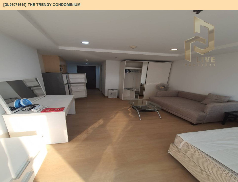 รูป DL26071615 ให้เช่าคอนโด เดอะ เทรนดี้ คอนโดมิเนียม (The Trendy Condominium) ใกล้ BTS นานา พร้อมเข้าอยู่ โทรด่วน 0638692663 LineID @952jdxxk - รูปที่ 3/4