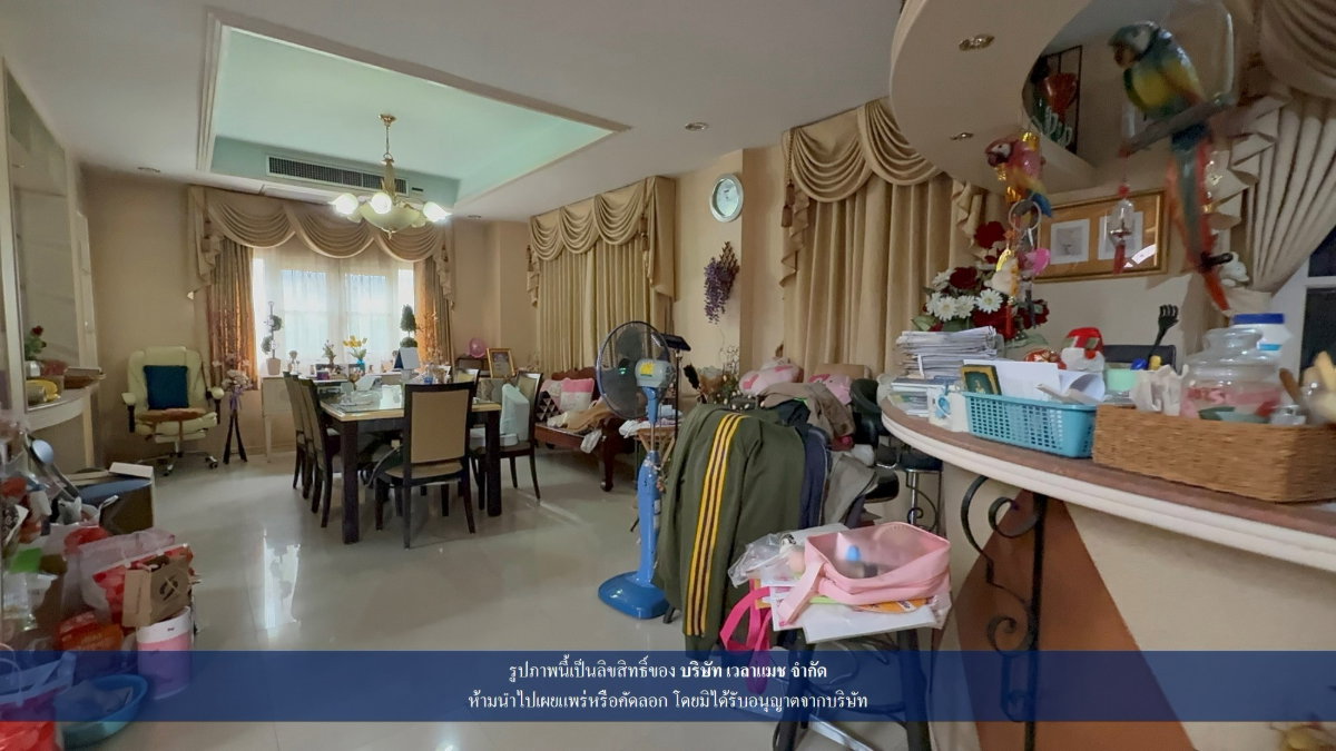 รูป บ้านเดี่ยวหลังใหญ่ วัชรพล ใกล้รามอินทรา เหมาะทำ Home Office หรือพักอาศัยพร้อมธุรกิจ - รูปที่ 11/14