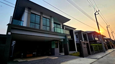Houses for sale Anya Thani Industrial Estate (Gemopolis) : 📌 For Sell House THE PALM BANGNA-WONGWAN 2-story 4 bedroom 4 bathroom