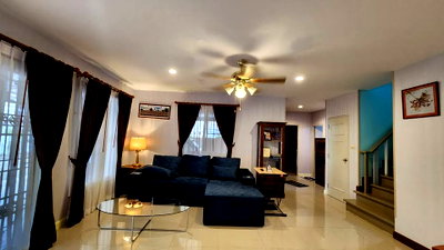 เช่าบ้านเดี่ยว เชียงใหม่ : 🏡 ให้เช่าด่วน! บ้านเดี่ยว 2 ชั้น แต่งครบ หิ้วกระเป๋าเข้าอยู่ได้เลย โครงการกาญจน์กนกวิลล์ 15 📞 063-6649056