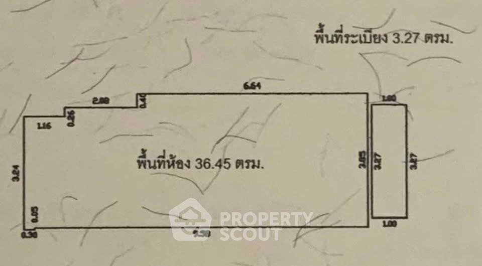รูป คอนโด 1 ห้องนอน ชั้น 17 ขนาด 40 ตร.ม. Mb Grand Condominium ใกล้ BTS สะพานควาย (ID 3144720) - รูปที่ 7/8
