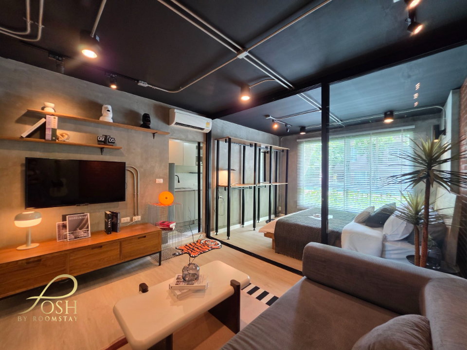 รูป ยินดีรับเอเจ้น dCondo Creek ดีคอนโดครีก กะทู้ รีโนเวทใหม่ในสไตล์ Industrial x mid century modern วิวสระว่ายน้ำ - รูปที่ 28/28