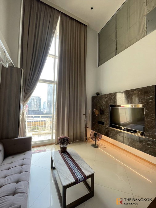 รูป 🌆The Empire Place ห้อง Duplex 2 ชั้น ใจกลางเมือง ห้องโปร่ง พร้อมวิวเมือง✨ ใกล้ BTS ช่องนนทรี - รูปที่ 2/10