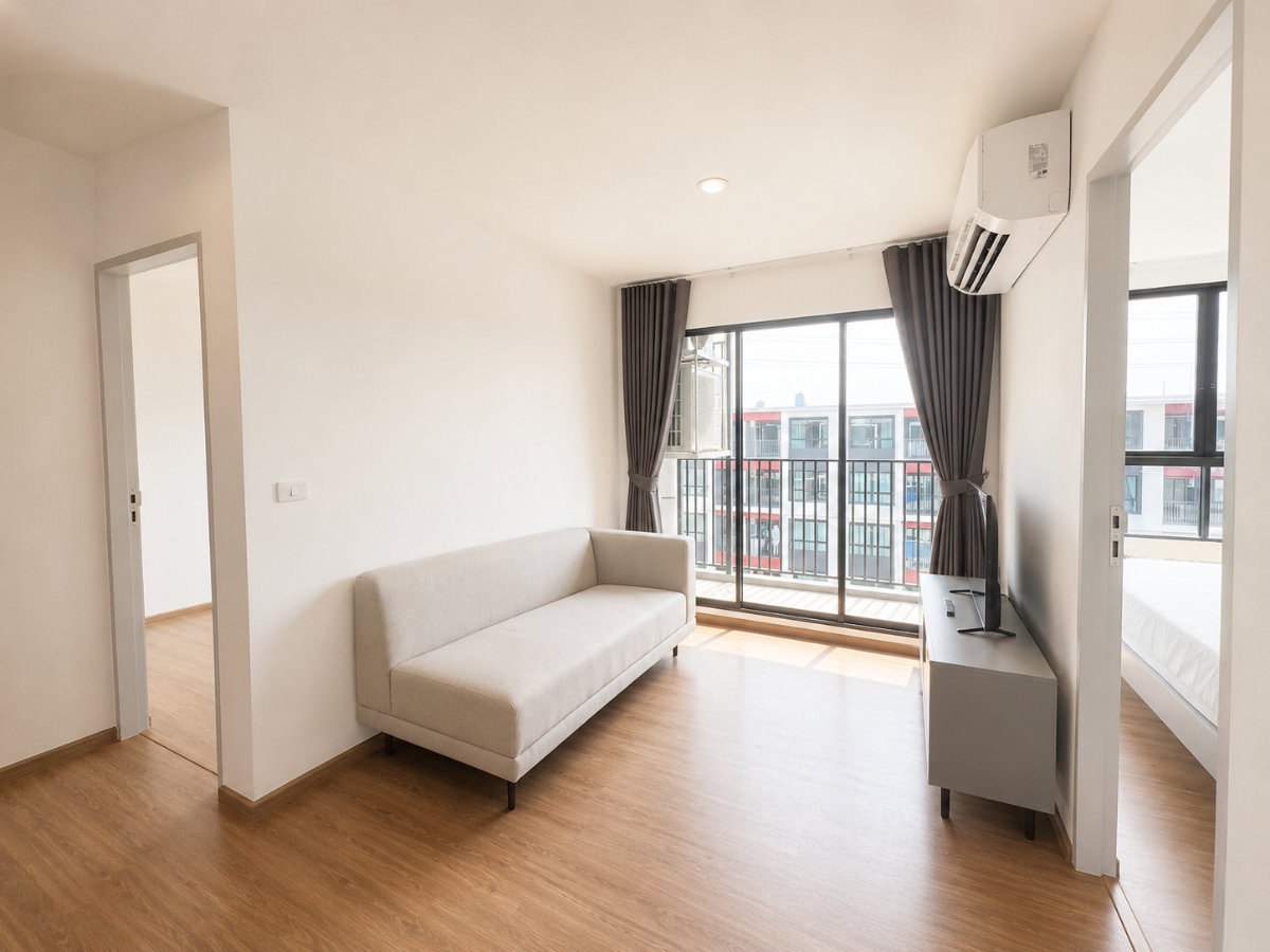 picture ðĄ Condo for rent: NICHE MONO Rama 9, 26,500 THB/month. - 8/12