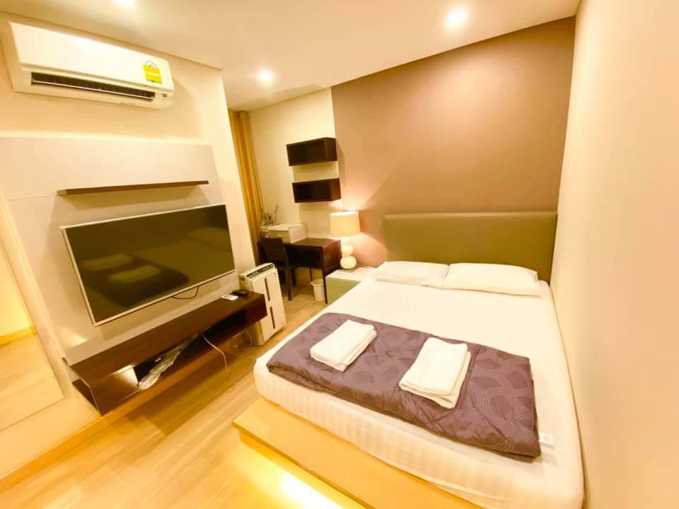รูป 🏷️ P-2640 | The Address Pathumwan : ดิ แอดเดรส ปทุมวัน พื้นที่กว้างจัดลงตัว ใกล้ BTS ราชเทวี 36,000 บ. | Line ID: @easycondoplus | 099-229-6397 - รูปที่ 1/9