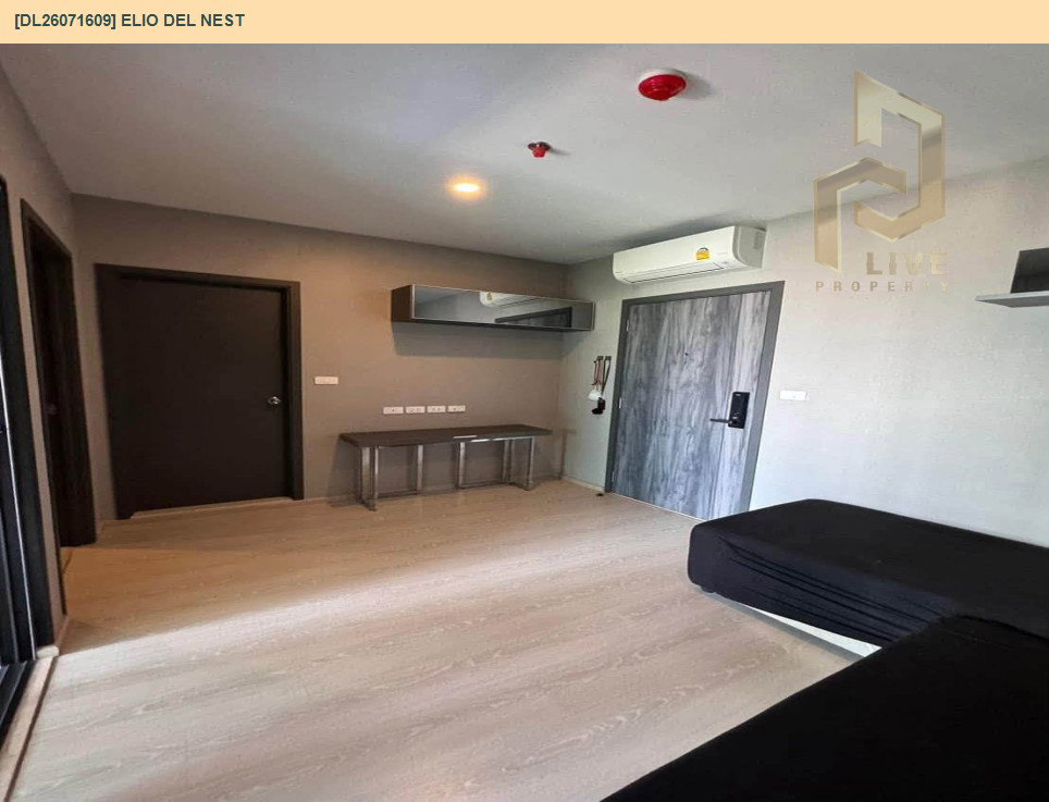 รูป DL26071609 ให้เช่าคอนโด เอลลิโอ เดล เนสท์ (Elio Del Nest) ใกล้ BTS อุดมสุข พร้อมเข้าอยู่ โทรด่วน 0653619502 LineID @952jdxxk - รูปที่ 2/7