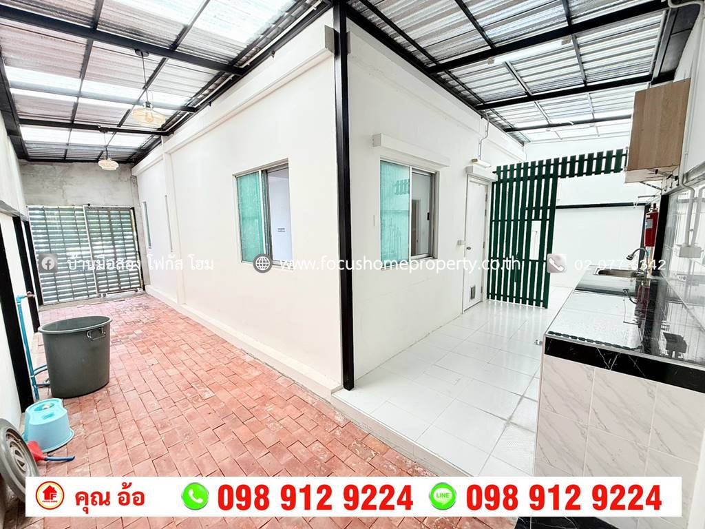 รูป ขาย ทาวน์เฮ้าส์ หลังริม หมู่บ้านพฤกษา 112 สถานีรถไฟฟ้าคลองบางไผ่-บางใหญ่  - รูปที่ 11/13