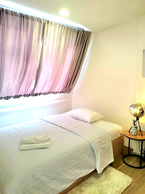 Condos for rent : P-9685 For Rent: BEAT Sukhumvit 93 | City View | Near BTS Bang Chak | Ready to Move In📞 Line ID: @easycondoplus | Tel: +66 99 229 6397