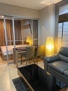 รูปภาพ 1-bedroom condo for rent, 46 sq.m., Rhythm Ratchada-Huaikwang, 100m from MRT Huaikwang. Fully furnished. Contact Line @551txomc