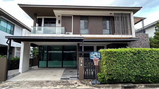 รูปภาพ ให้เช่าบ้านเดี่ยว มัณฑนาการ อ่อนนุช–วงแหวน 3 บ้านใกล้คลับเฮาส์ เดินข้ามถนนถึงส่วนกลาง พร้อมเข้าอยู่ (H6937)