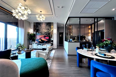 Condos for sale : Ideo Sukhumvit Rama4 Penthouse, high floor, fully furnished. Free at all costs