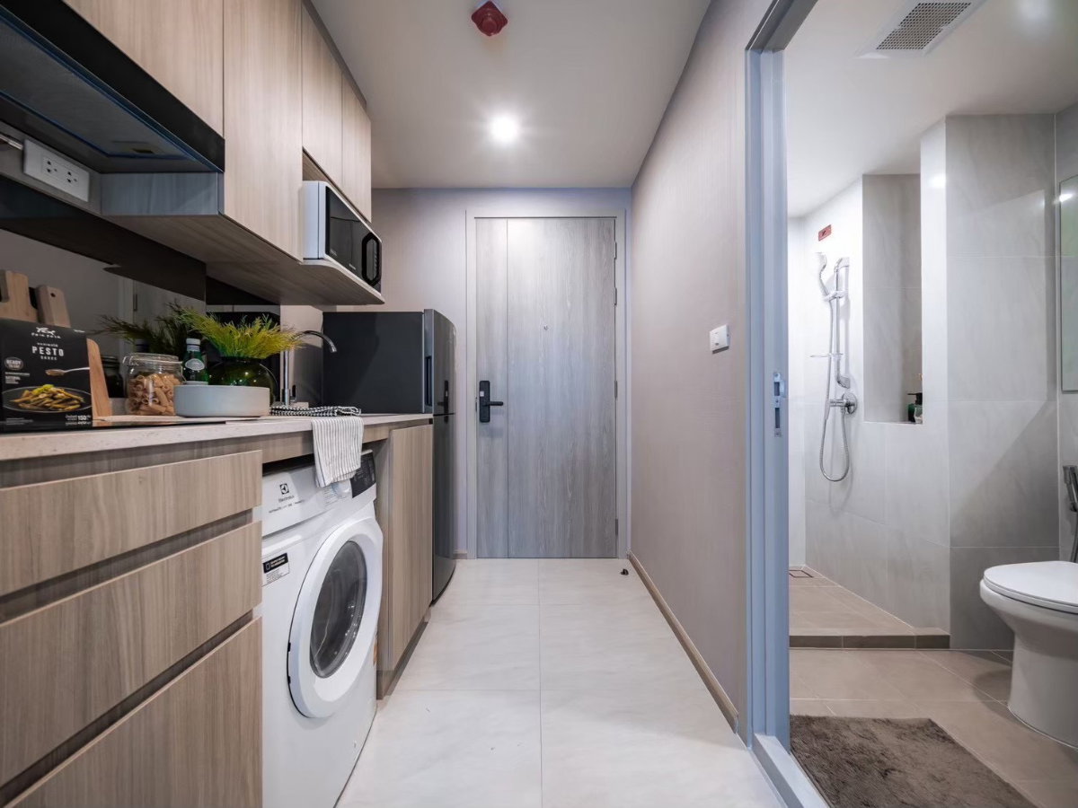 picture 1-bedroom condo for rent, Origin Play Sri Udom, near BTS (pets allowed). Line: namkang27 - 6/12