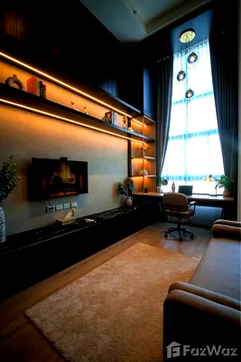 Condos for rent : Luxury Duplex Loft I 400m to MRT Rama9 l High Floor 6637923