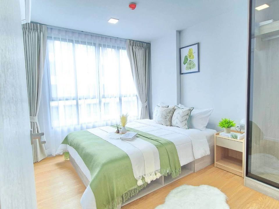 รูป 🔥 Atmoz Kanaal Rangsit ห้องสวย 1 ห้องนอน ชั้น 6 ใกล้ ม.กรุงเทพ รังสิต เพียง 13,000 บาท/เดือน พร้อมเข้าอยู่! 🌿🏙️ - รูปที่ 2/11