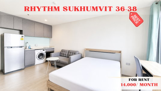 รูปภาพ 🍀🍀BEST DEAL 🔥 ให้เช่า 📌 ริทึ่ม สุขุมวิท 36-38 (Line: @rent2022) BTS ทองหล่อ I ห้องสวย I พร้อมเข้าอยู่ I ราคาดี!!🔖A00422