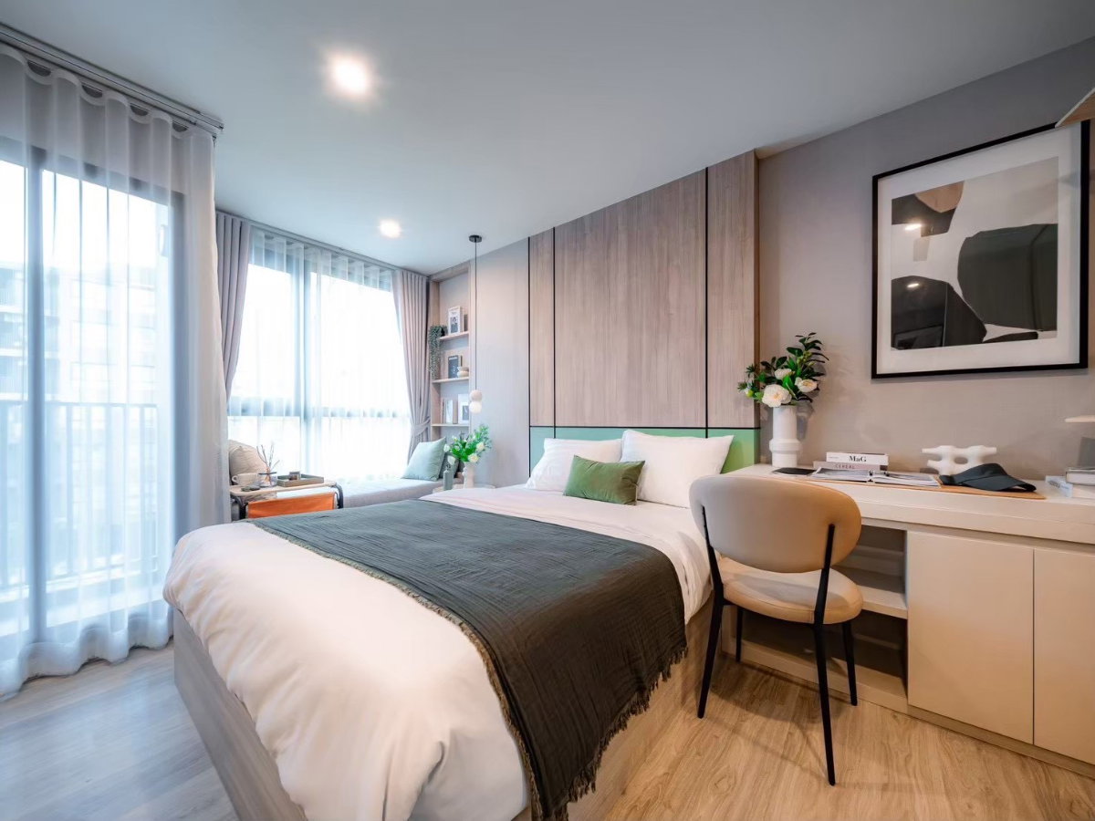 picture 1-bedroom condo for rent, Origin Play Sri Udom, near BTS (pets allowed). Line: namkang27 - 7/12