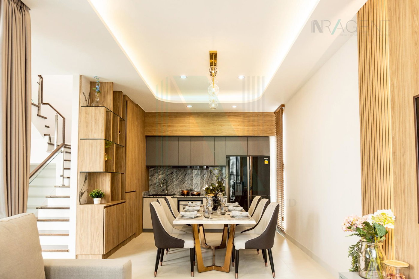 รูป 📌 ขายบ้านเดี่ยว โครงการ ซิมมิทรี เกษตร-นวมินทร์ 4 ชั้น 3 ห้องนอน 4 ห้องน้ำ - รูปที่ 5/8