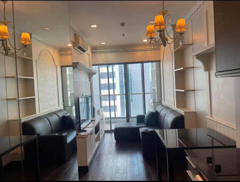 รูป ให้เช่าคอนโด ไอดีโอ คิว พญาไท อาคาร 1 ชั้น 29 1 ห้องนอน ขนาด 41.00 ตรม ใกล้ BTS พญาไท - รูปที่ 1/8