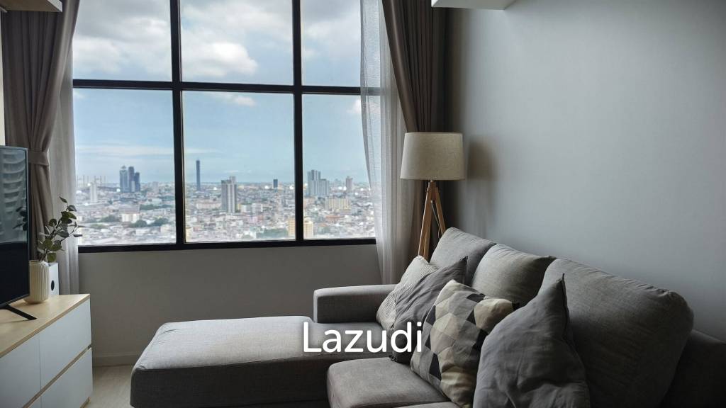 picture 45 sqm loft condo Knightsbridge Prime Sathorn high floor city view - 3/7