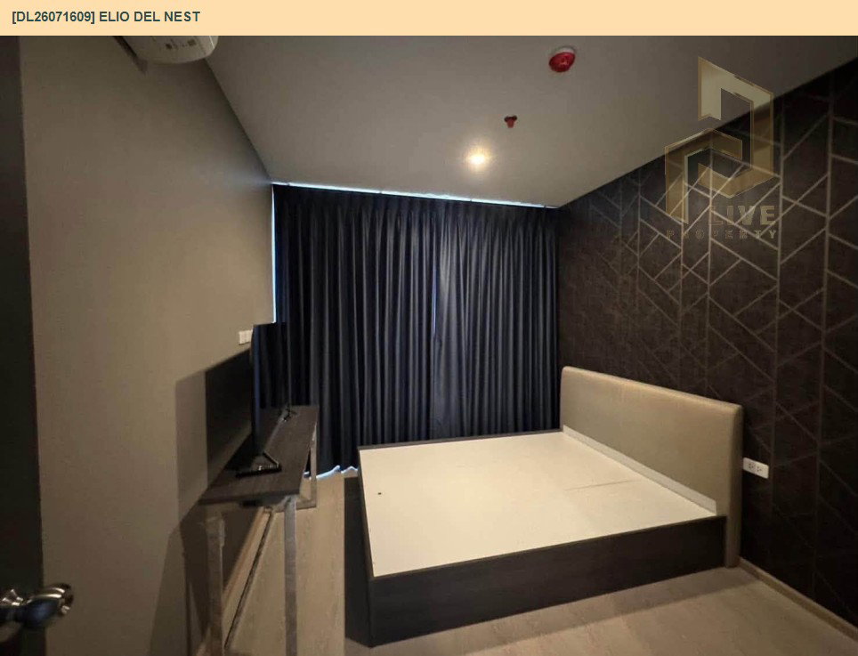 รูป DL26071609 ให้เช่าคอนโด เอลลิโอ เดล เนสท์ (Elio Del Nest) ใกล้ BTS อุดมสุข พร้อมเข้าอยู่ โทรด่วน 0653619502 LineID @952jdxxk - รูปที่ 5/7