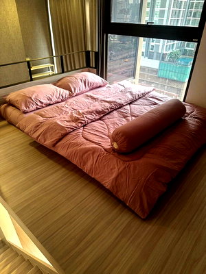 Condos for rent : 🏷️ P-2035 | Chewathai Residence Asoke High Ceiling Duplex 1Bed Near MRT Phra Ram 9 20,000 THB | Line ID: @easycondoplus | 099-229-6397