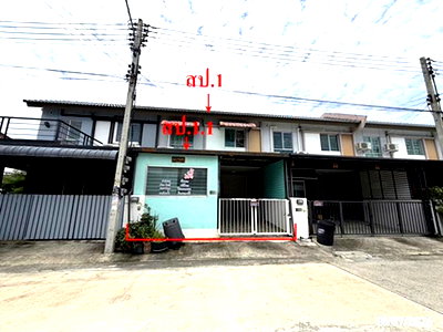 ทาวน์เฮ้าส์ 17.5 ตร.วา บ้านพฤกษา111(รังสิต-บางพูน2) เมืองปทุมธานี ปทุมธานี 1.7M