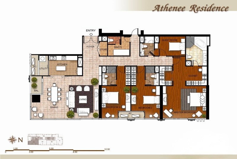 picture 💚💛🧡 E20701 Athenee Residence 📲 LINE: @theagentpro 🩷💜💙 - 2/11