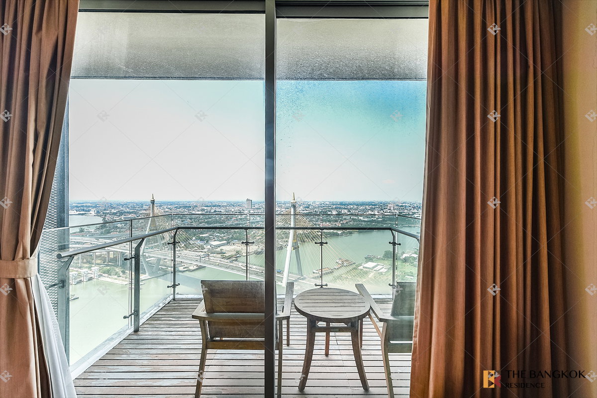 รูป 🌊 Iconic Riverfront Living at The Pano - Panoramic Chao Phraya Views near Bts Chong Nonsi - รูปที่ 17/18