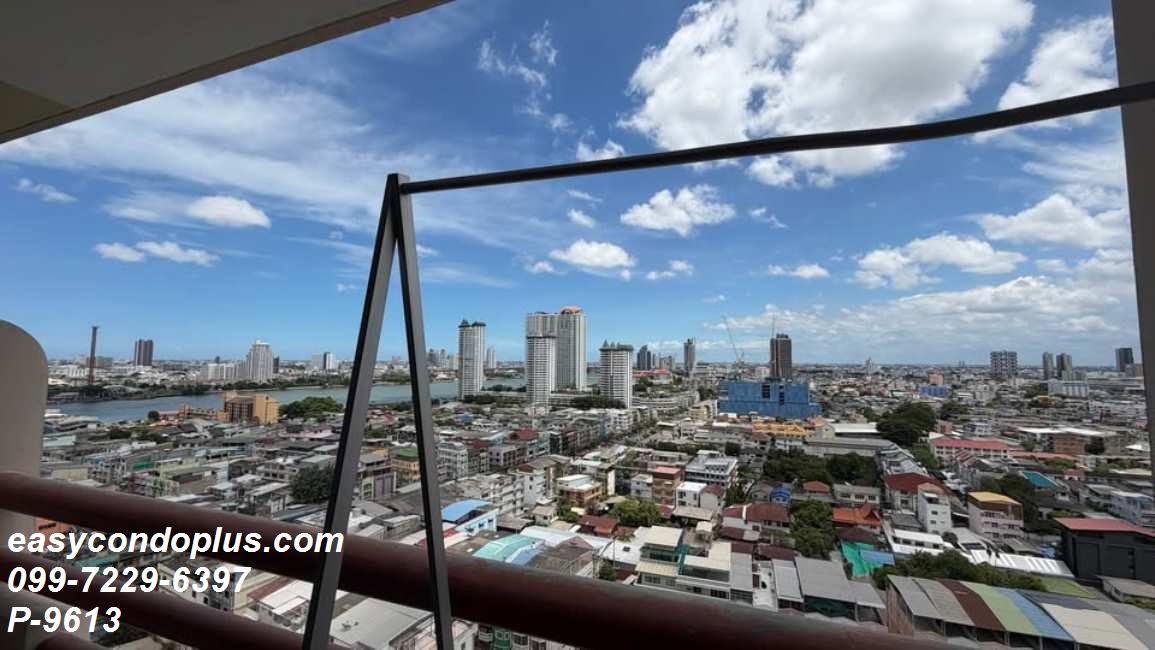 รูป 🏷️ P-9613 | Master View Executive Place : มาสเตอร์ วิว ห้องใหญ่ ใกล้ BTS กรุงธนบุรี 17,500 บ. | Line ID: @easycondoplus | 099-229-6397 - รูปที่ 11/14