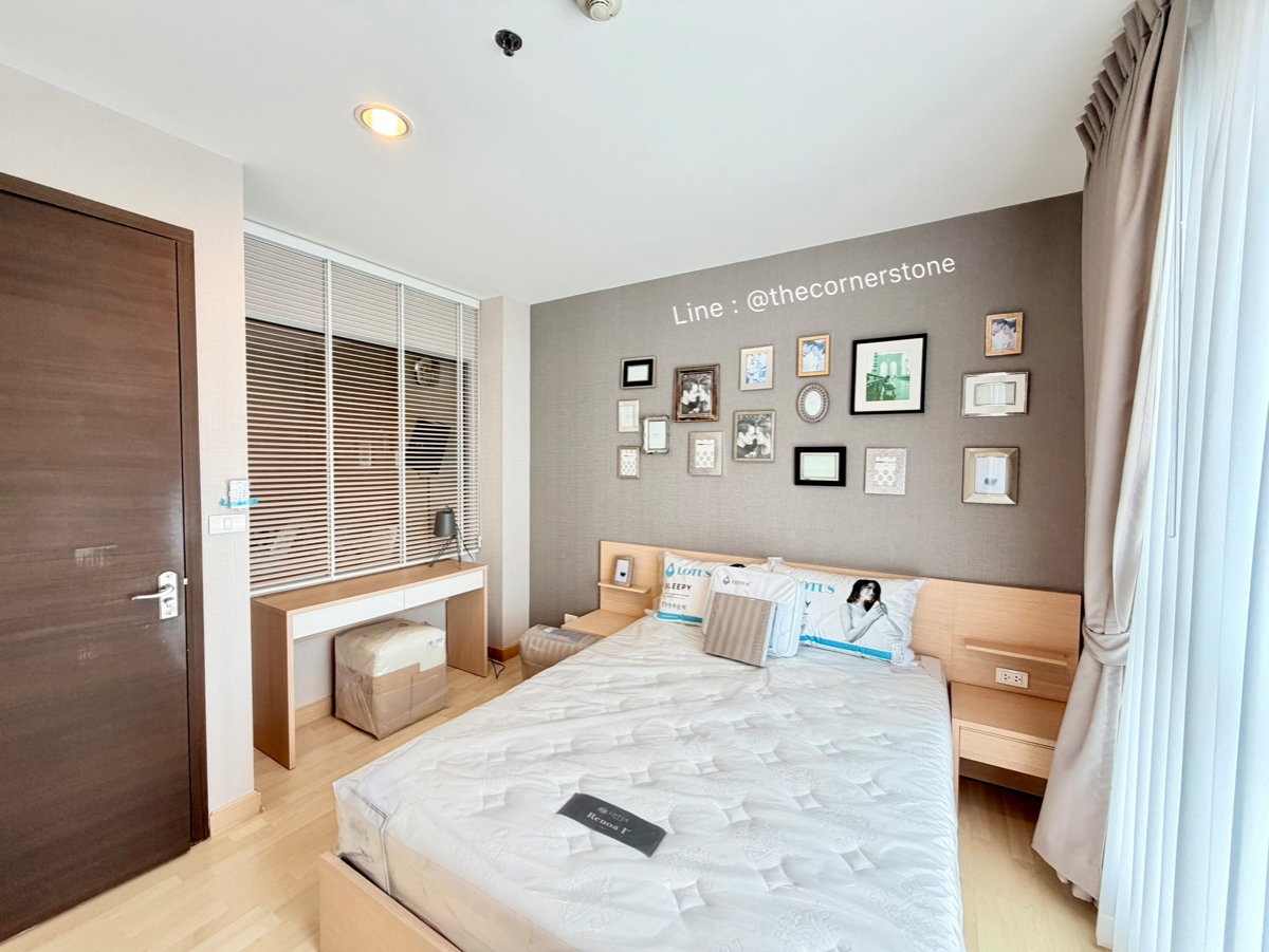 picture For Rent❗️"𝐑𝐡𝐲𝐭𝐡𝐦 𝐑𝐚𝐭𝐜𝐡𝐚𝐝𝐚" 1 Bedroom 1 Bathroom Size 36 Sq.m. Near : MRT-Ratchadapisek - 8/15