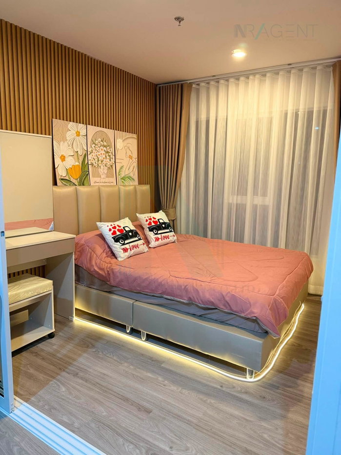 รูป ให้เช่าคอนโด รีเจ้นท์ โฮม บางนา อาคาร 1 ชั้น 19 1 ห้องนอน ขนาด 28 ตรม ใกล้ BTS บางนา - รูปที่ 2/8
