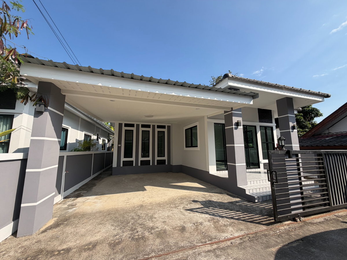 รูป ให้เช่า ขาย บ้านเดี่ยวหางดงเชียงใหม่ l รับระยะสั้น/ยาว🏡 - รูปที่ 1/11