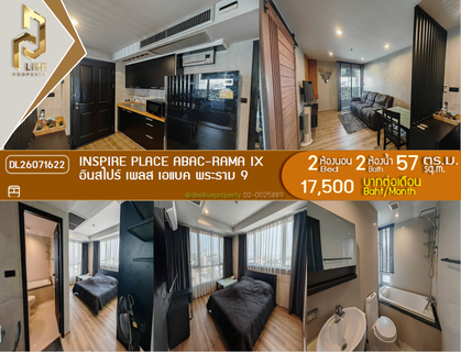 รูปภาพ DL26071622 ให้เช่าคอนโด อินสไปร์ เพลส เอแบค พระราม 9 (Inspire Place ABAC-Rama IX) ใกล้ - พร้อมเข้าอยู่ โทรด่วน 0638692663 LineID @952jdxxk