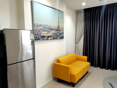 คอนโดให้เช่า : Available for rent! Quinn Ratchada17. A Cozy living 1 Bedroom with 35sqm. City view high floor with unblocked view. Ready to move in.