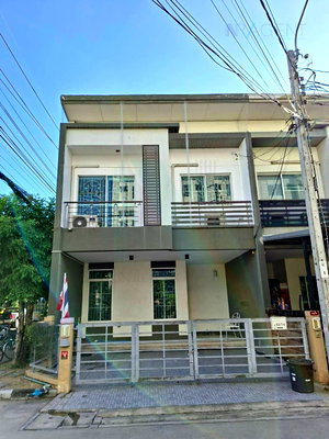 Townhouses for sale Bangkok : 📌 For Sell Town house HABITIA WONGWAN - RAMINTRA 2-story 3 bedroom 2 bathroom