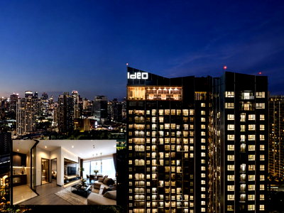Condos for sale : Ideo Sukhumvit Rama4 Penthouse, fully furnished, ready to move in.