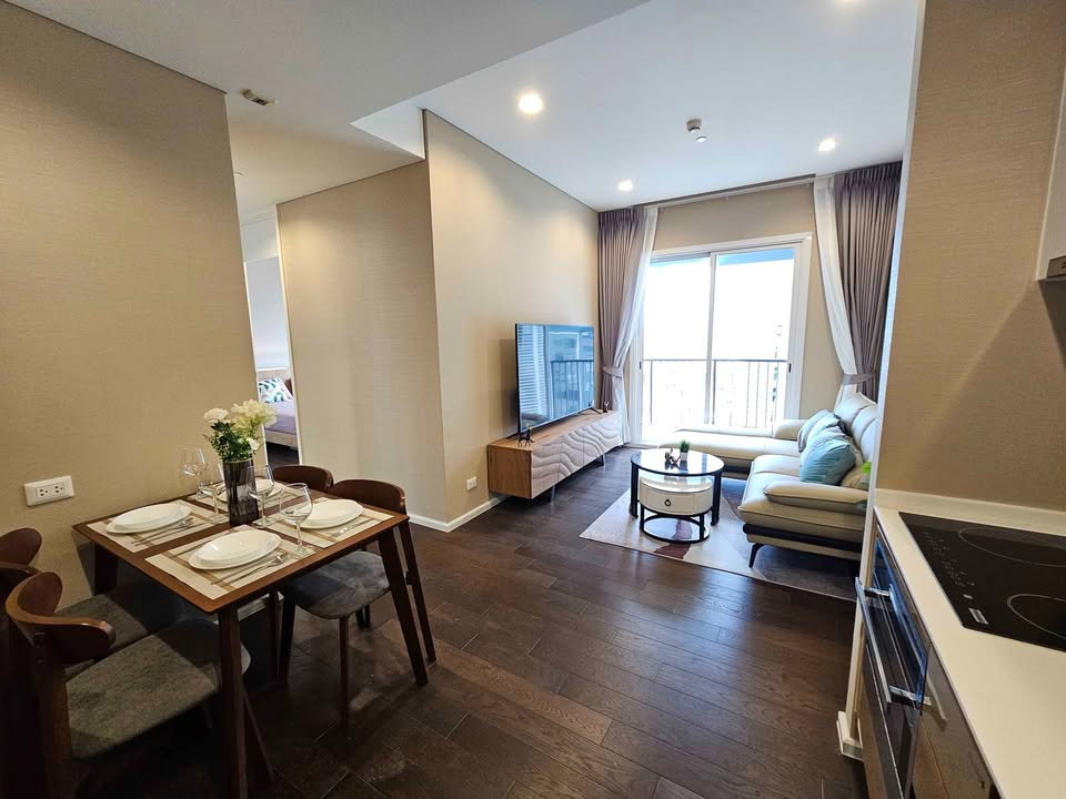 รูป ให้เช่าห้องใหม่เอี่ยม 2 นอน 2 น้ำ 57 ตรม.The Saint residences ห้าแยกลาดพร้าว ราคา 32,000 บ/ด โทรฯ 065230364 ไลน์ไอดี: jeabnwcd_3 - รูปที่ 6/25